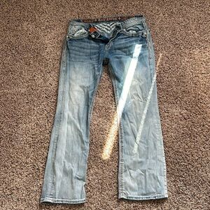 Men’s rock revival jeans size 36